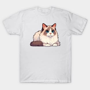 ragdoll cat illustration T-Shirt